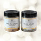 Two jars of bath salts from Couture Home & Body.