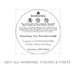 Circular label with warning text and customizable fields for candle making workshop