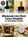 wholesale product catalog editable template